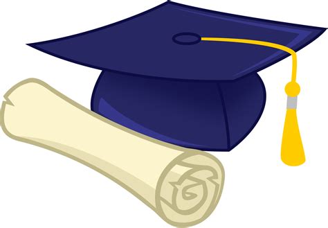 cap & gown clipart